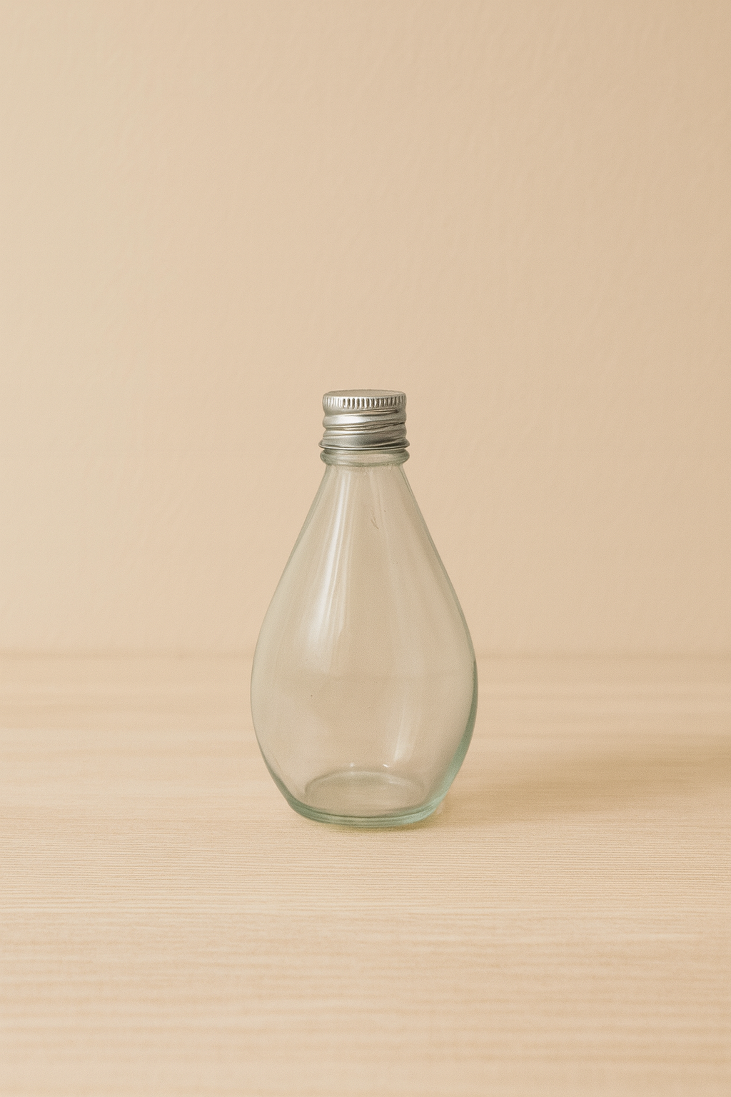 Premium Teardrop Glass Bottle - 270ml