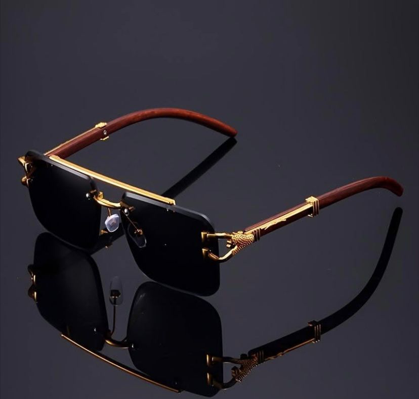 Lunettes de soleil boisé (UV400) (G3)
