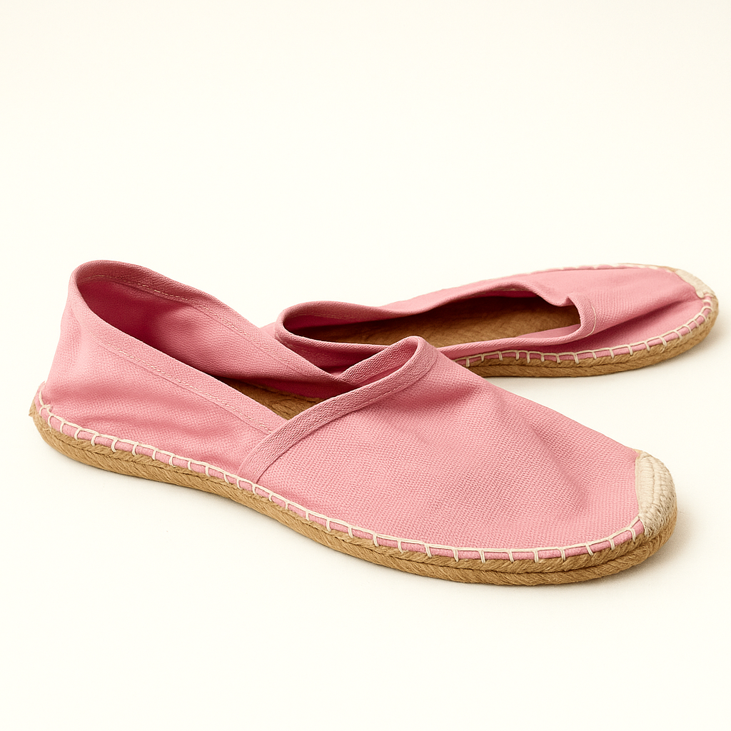 Alpargatas rosadas de lona - Size 9_1