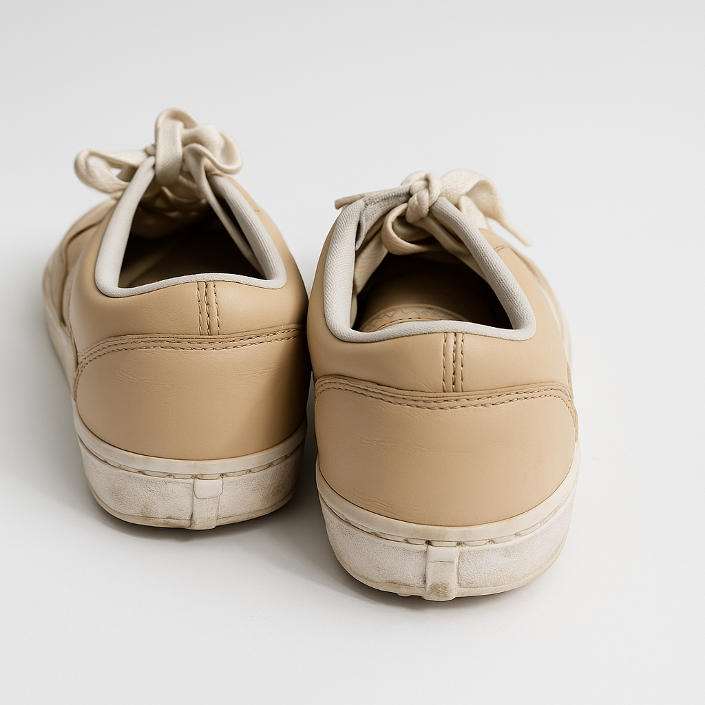 Tenis Vans beige de cuero - Size 8.5_2