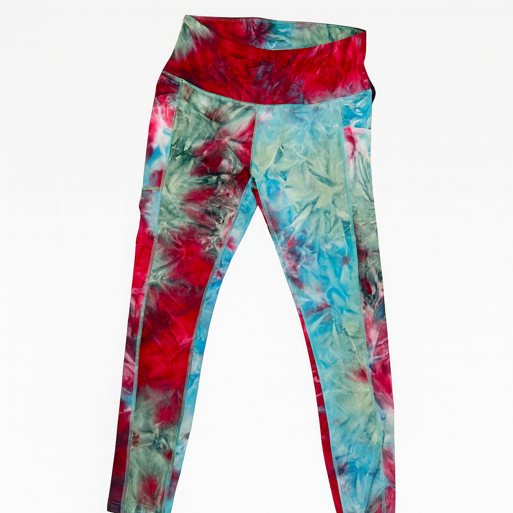 Leggings tie-dye multicolor - Size L_0