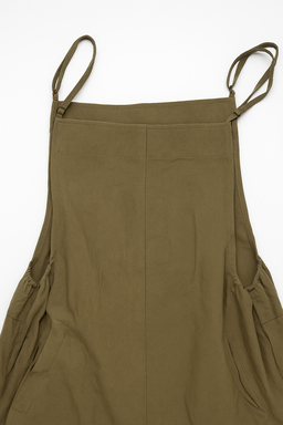 Enterizo verde oliva con costados abiertos - Size L