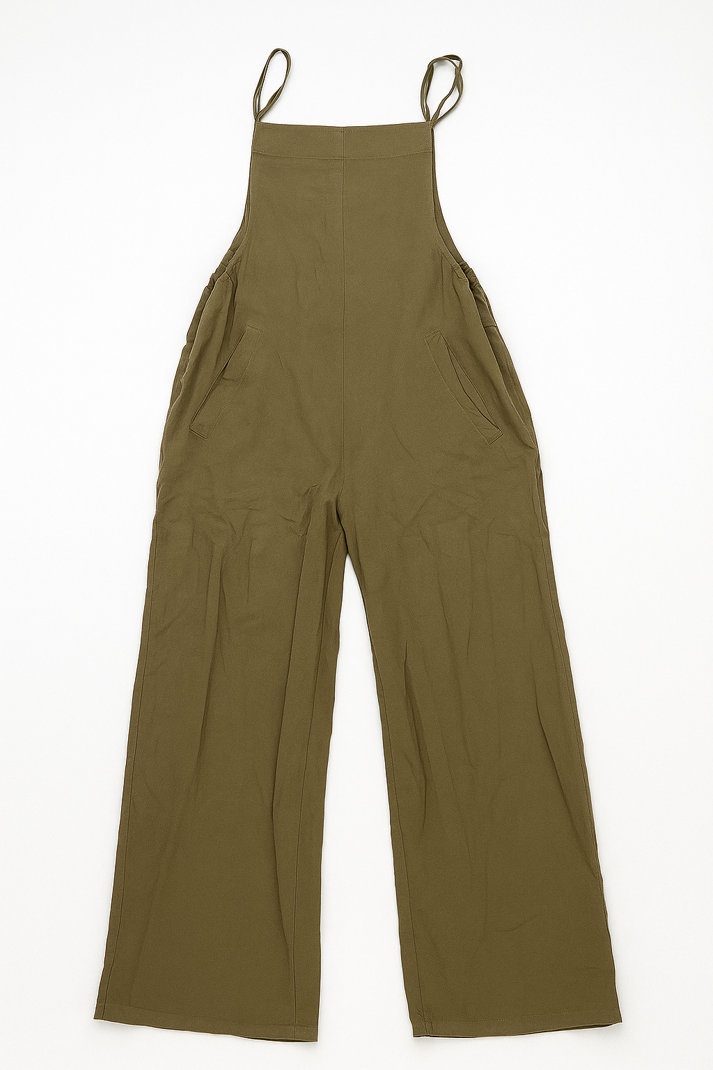 Enterizo verde oliva con costados abiertos - Size L_2