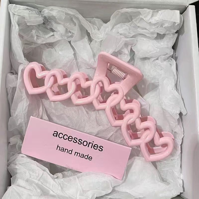 Heart shaped hair clip_1