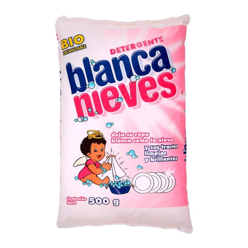 Detergente en Polvo Blanca Nieves 500g