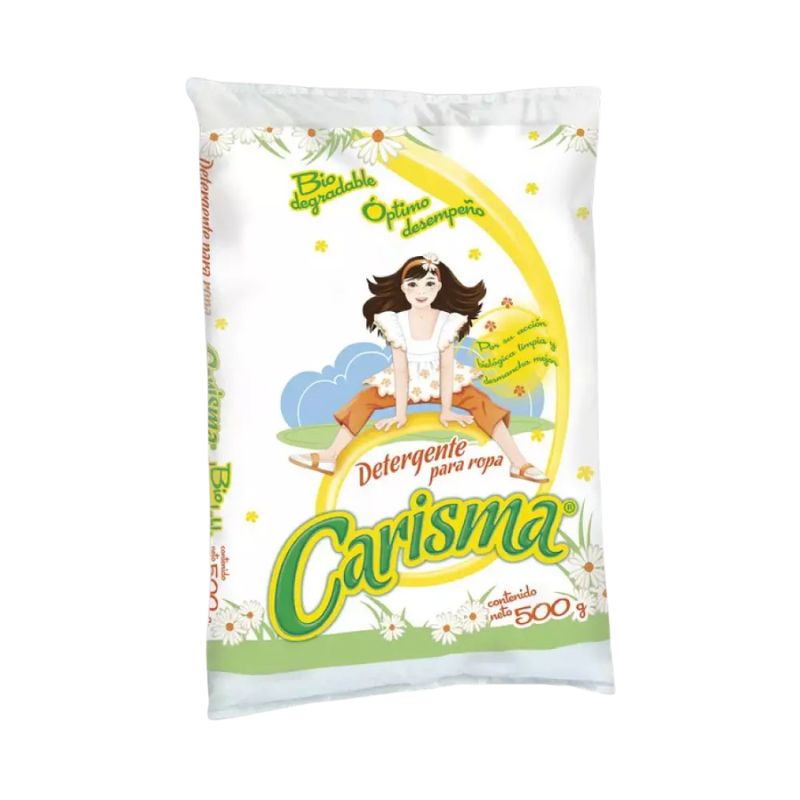 Detergente en Polvo Carisma 500g