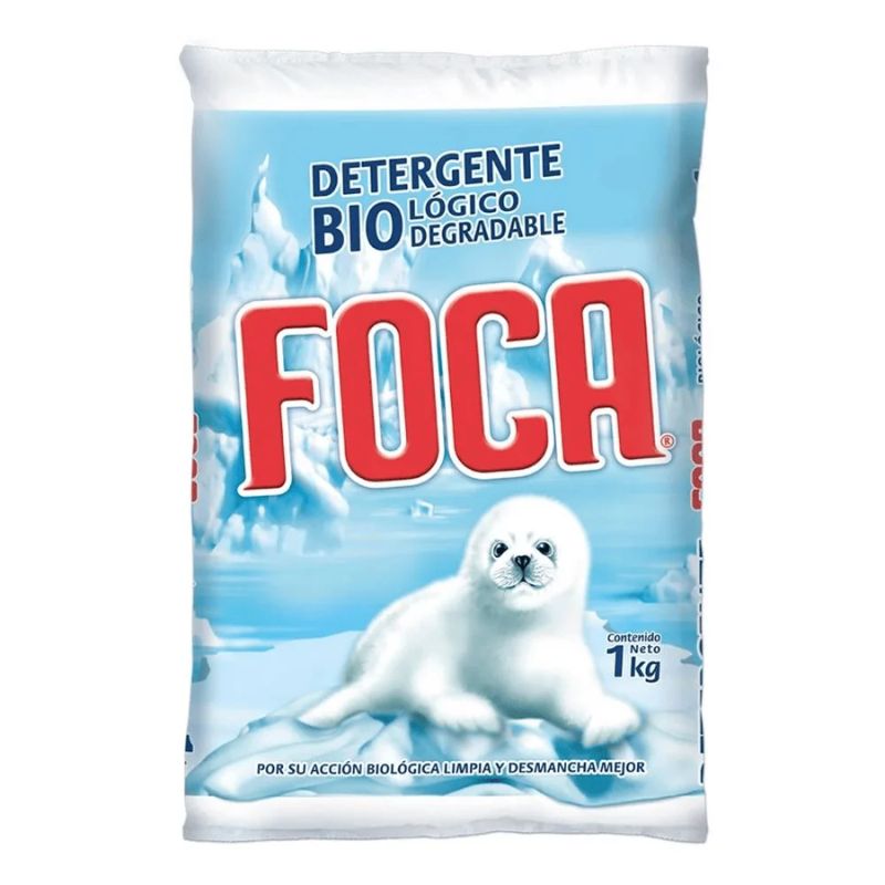 Detergente en Polvo Foca 1 Kg