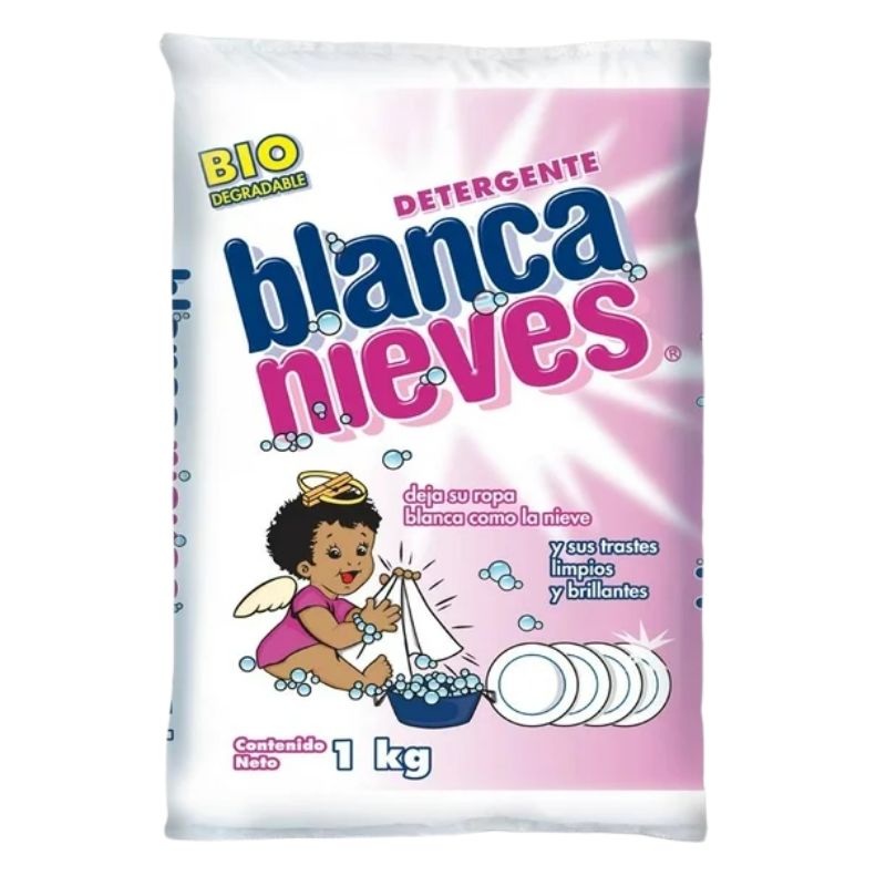 Detergente en Polvo Blanca Nieves 1 Kg