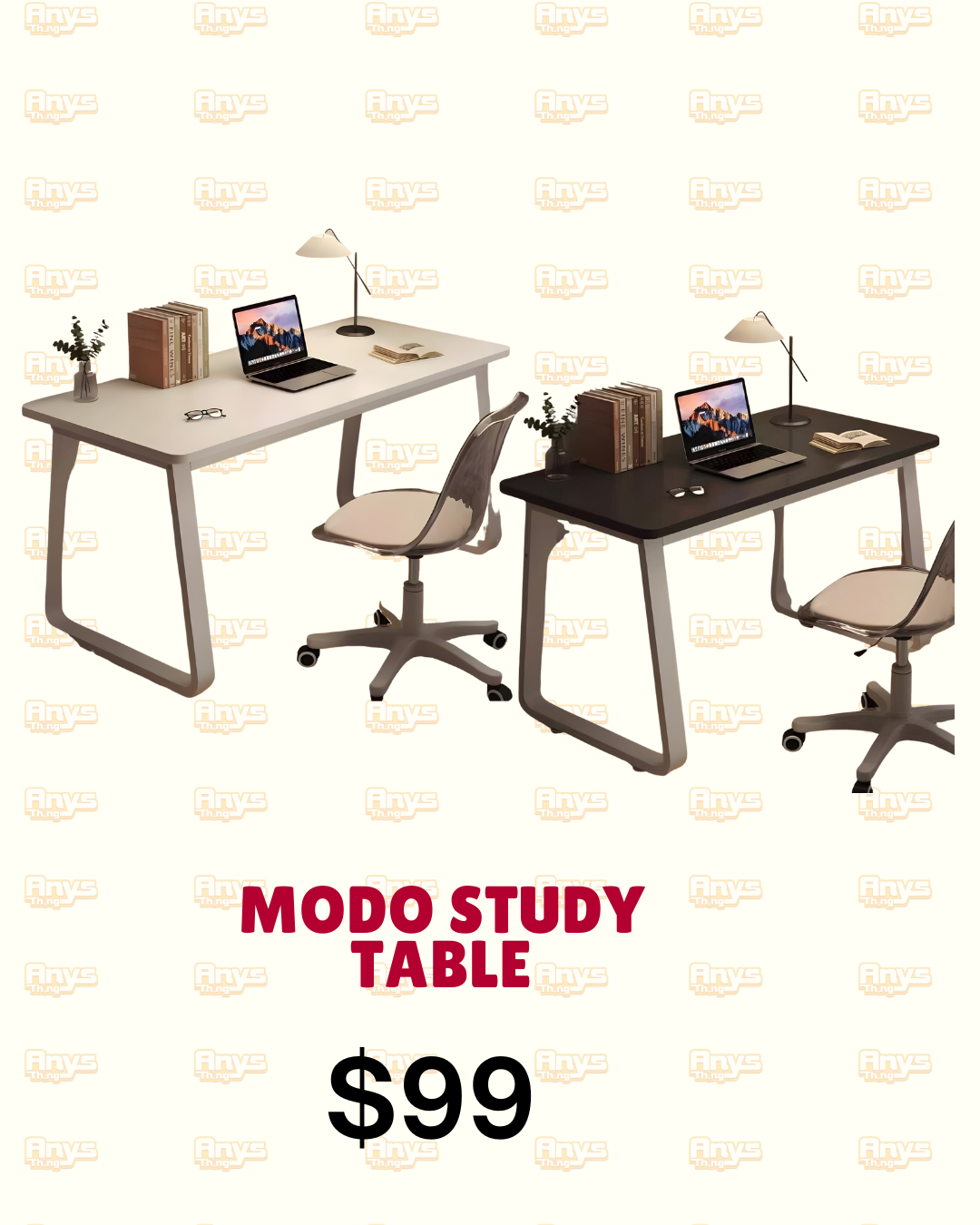 modo study table