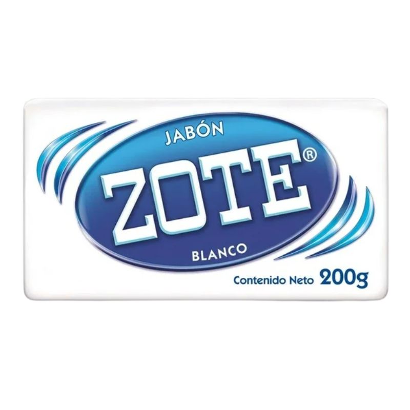 Jabón en Barra Zote Blanco 200 g_0