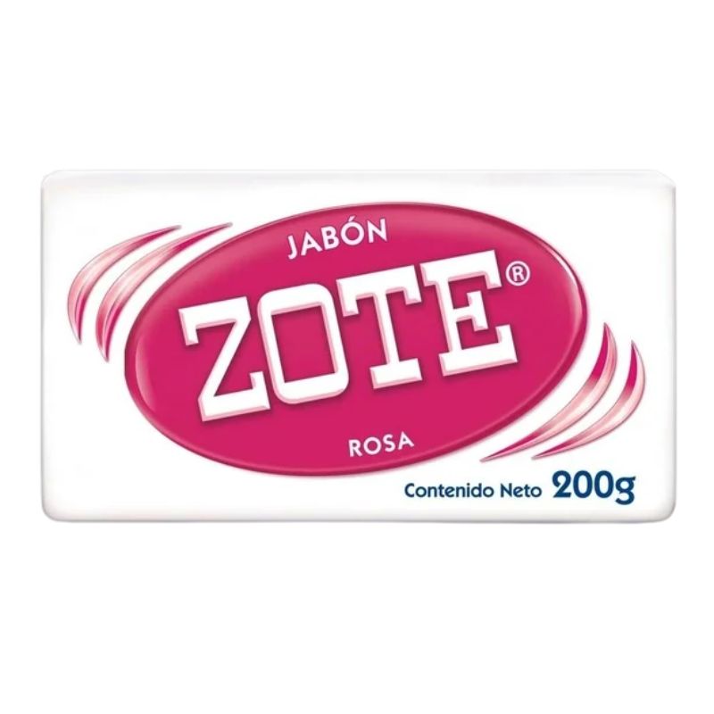 Jabón en Barra Zote Rosa 200 g