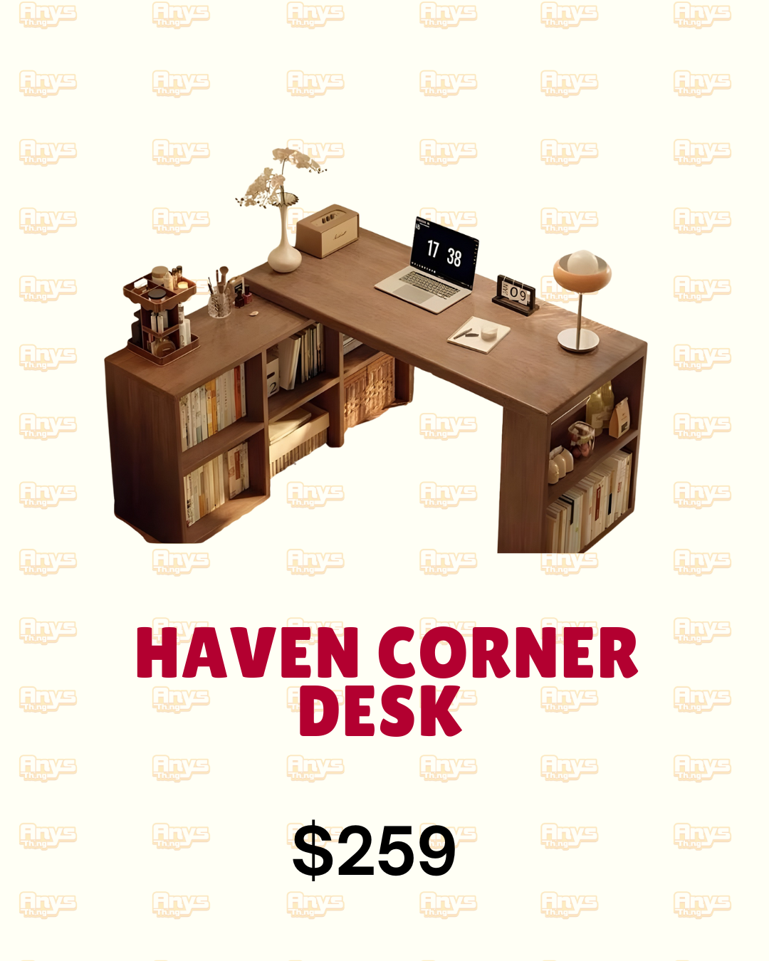 Haven corner desk