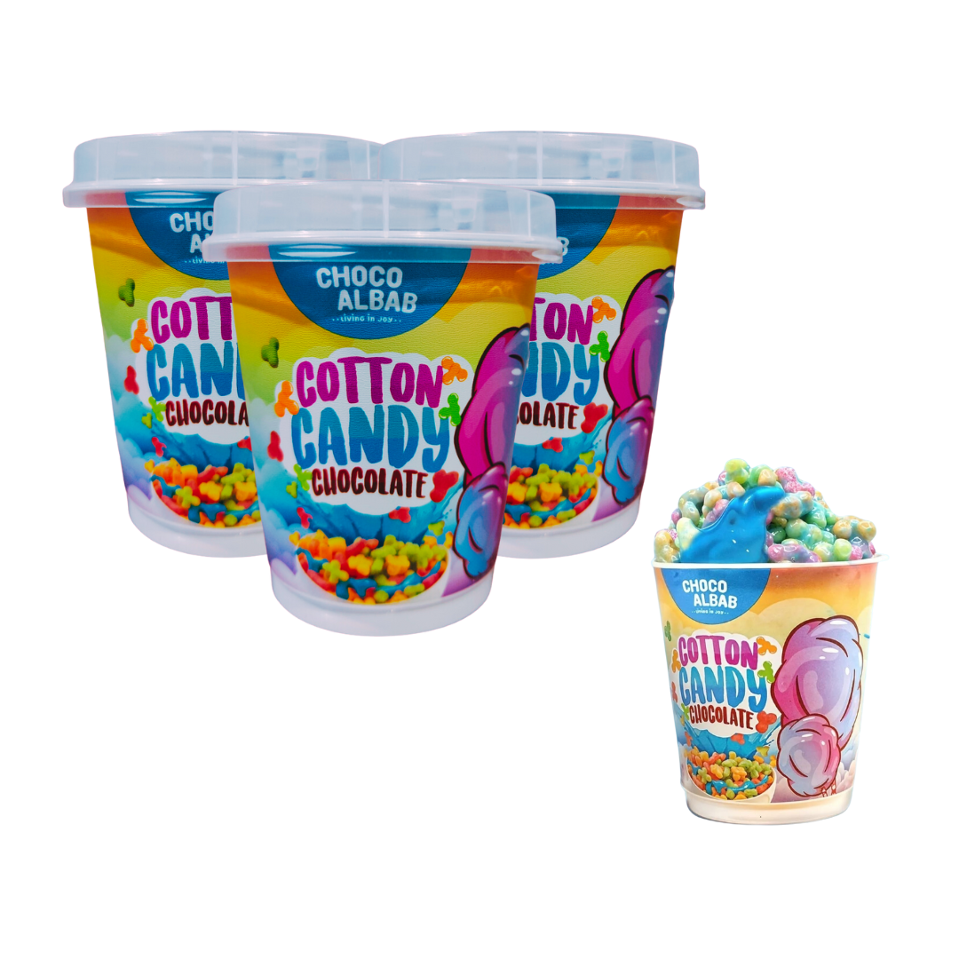 Cotton Candy Chocolate 50 X 85G (Tub) 1 Carton
