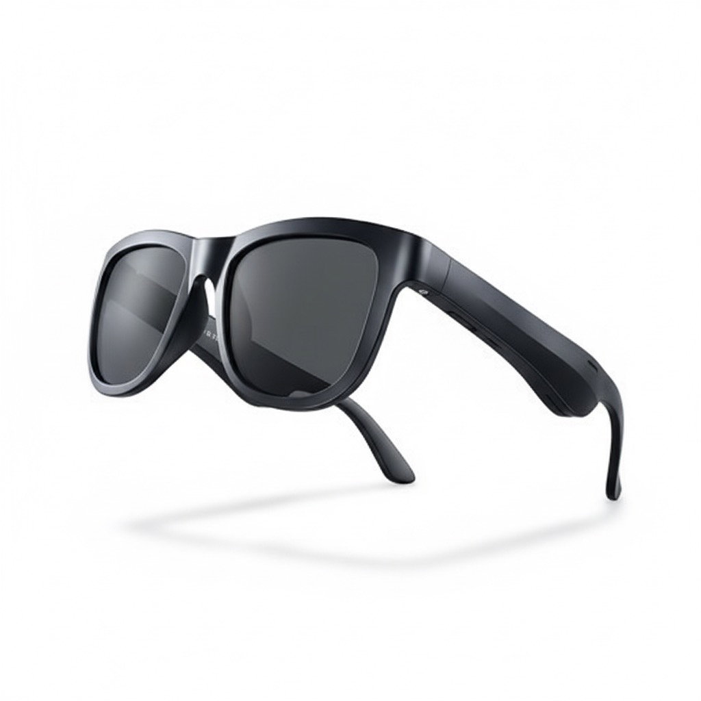 OVO-1 AI Bluetooth smart glasses with blue light protection, translation, call and music functions, open-style smart glasses_0