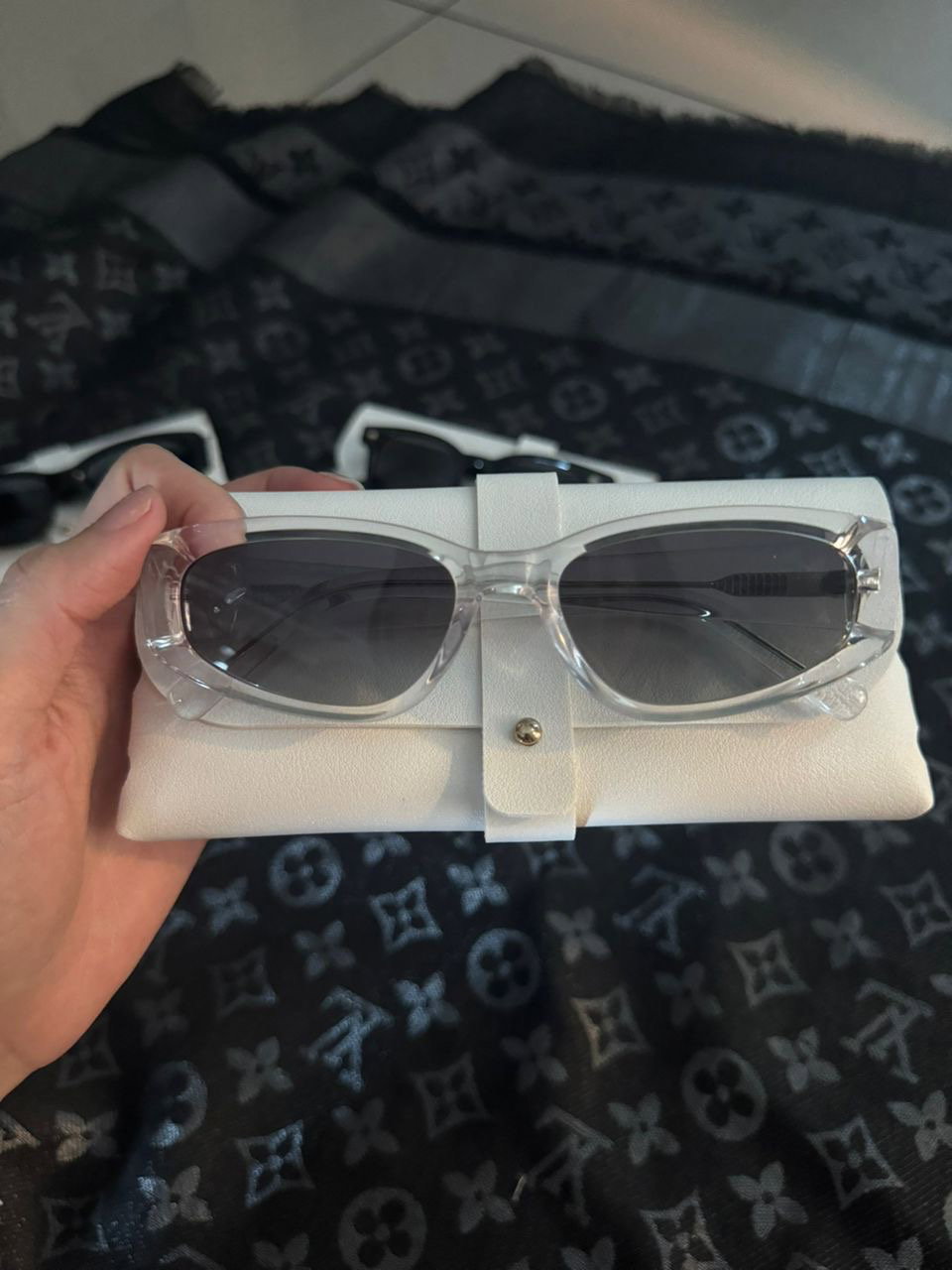 แว่นตากันแดด🕶️ กรองแสง ☀️ใส่เก็บทรงงับน้อนๆ💖พร้อมกล่อง⚡️_2