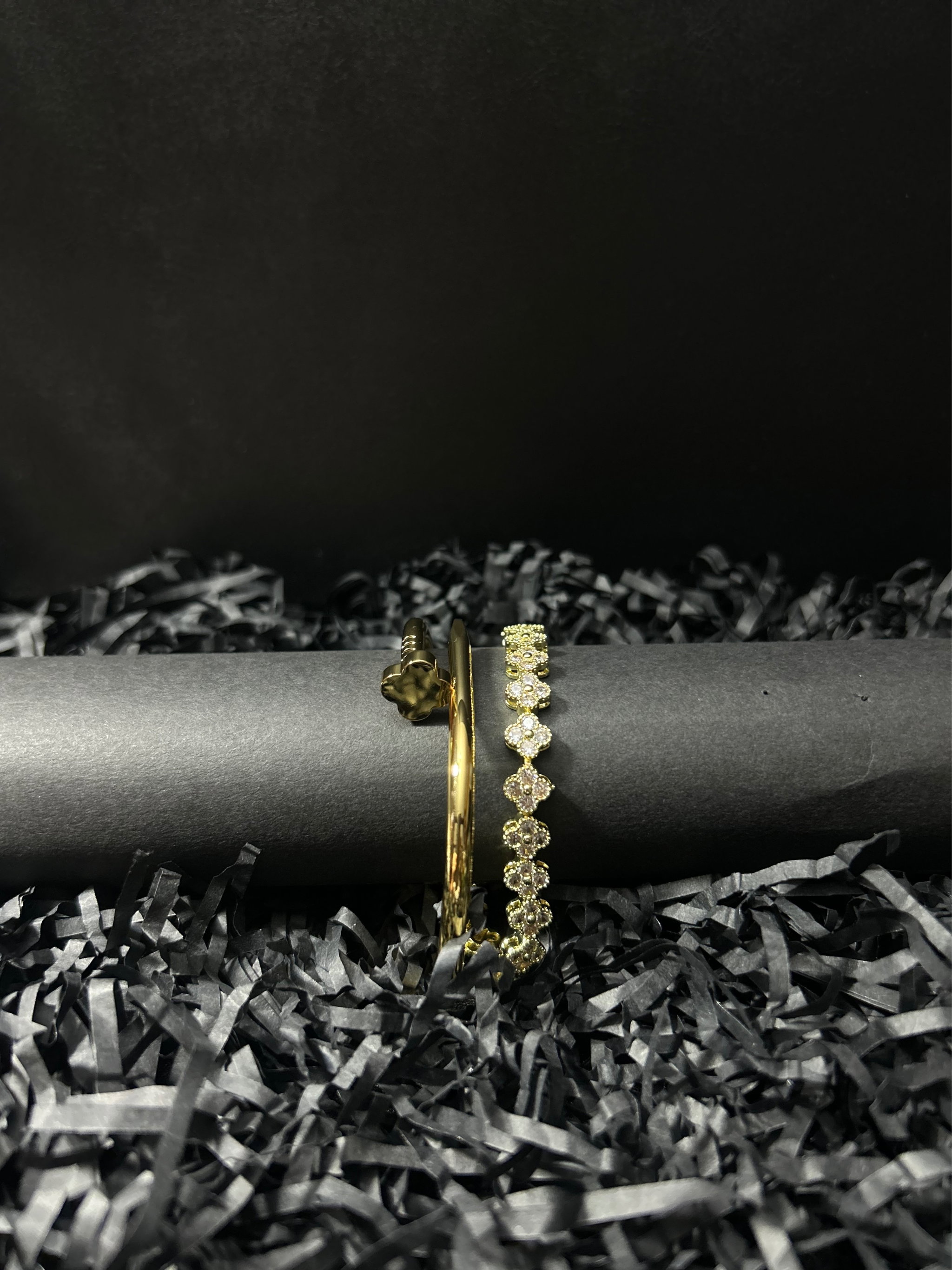 Gold Classic Bracelet Set_0