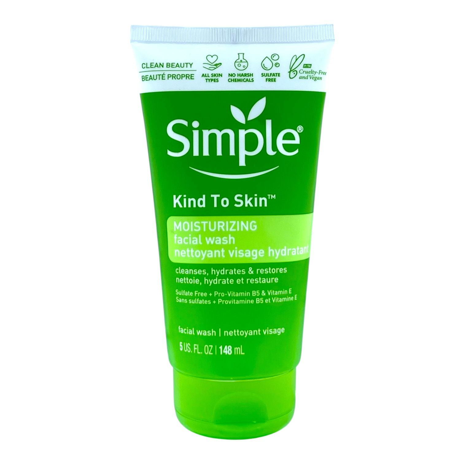 Simple Kind to Skin Moisturising Face Wash - 150ml | سمبل غسول مرطب للوجه - 150 مل