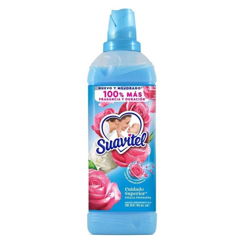 Suavizante Suavitel Cuidado Superior 740 ml FRESCA PRIMAVERA
