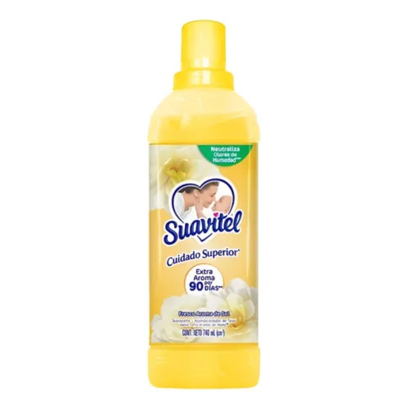 Suavizante Suavitel Cuidado Superior 740 ml FRESCO AROMA DE SOL