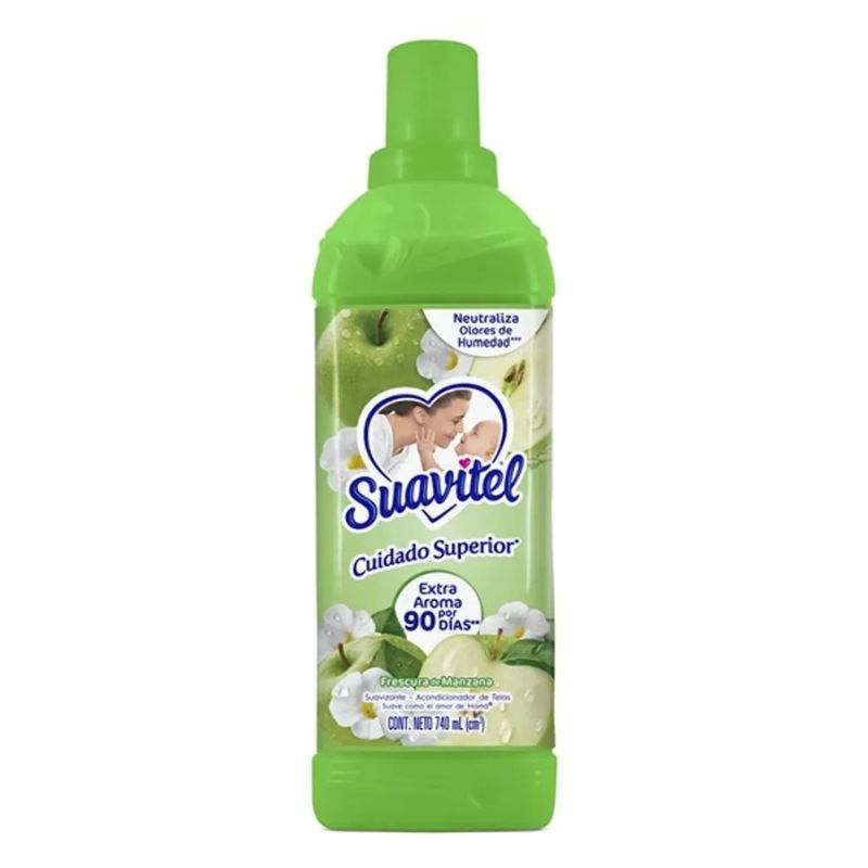 Suavizante Suavitel Cuidado Superior 740 ml FRESCURA DE MANZANA_0