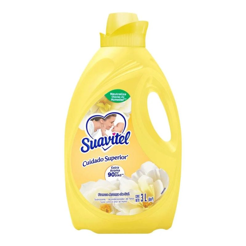 Suavizante Suavitel Cuidado Superior 3 L FRESCO AROMA DE SOL