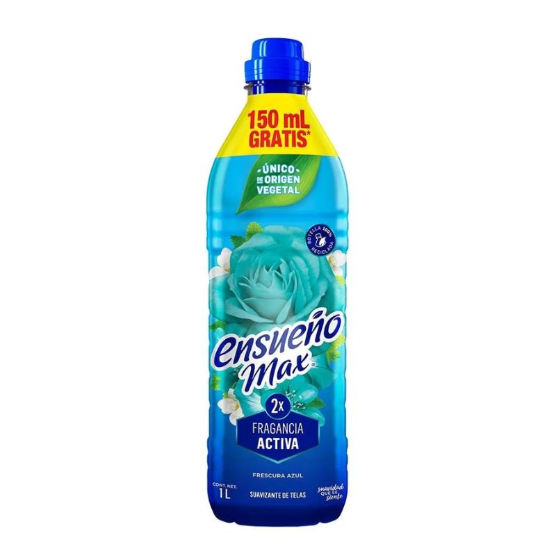 Suavizante Ensueño 1 L FRESCURA AZUL