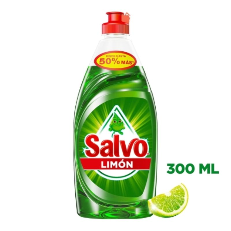 Lavatrastes Salvo LIMÓN 300 ml_0