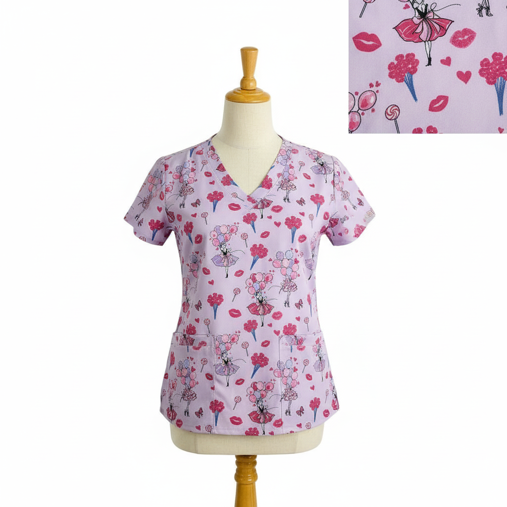 Ballerina Kisses Printed Top_1