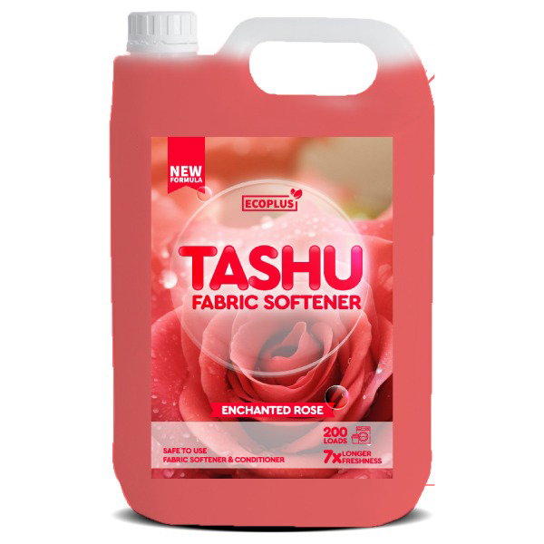 Ecoplus tashu fabric softener rose 5lt