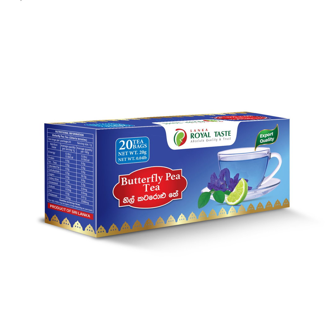BUTTERFLY PEA 20 Tea box