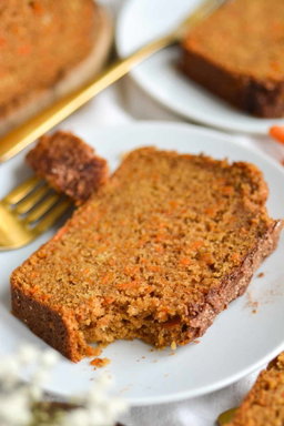 Carrot Cake Pan Loaf (gf & df)