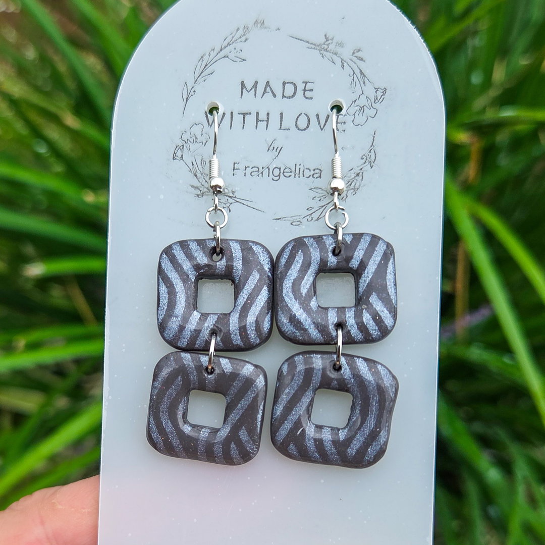 Metallic Ripple square