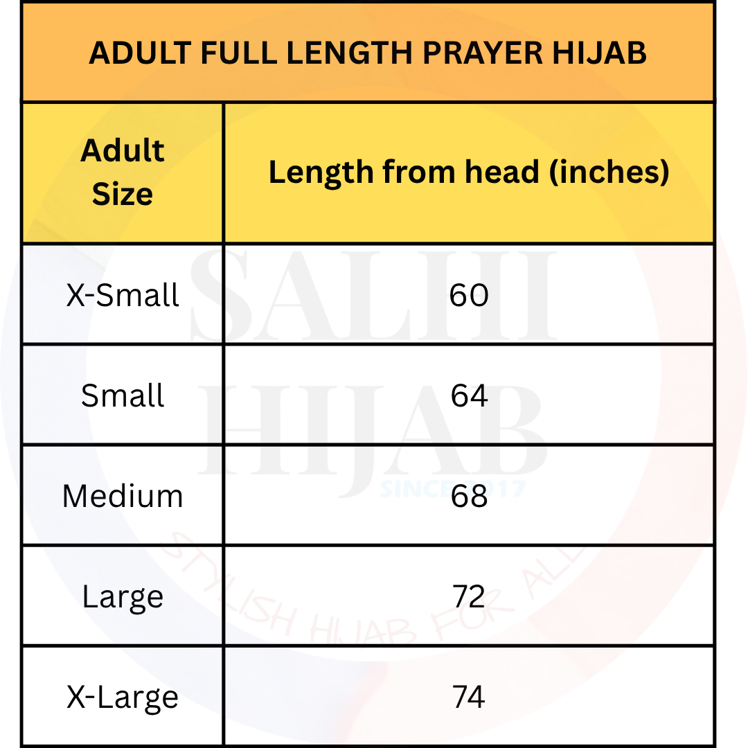 Prayer Hijabs - full length Adult X-Large_1