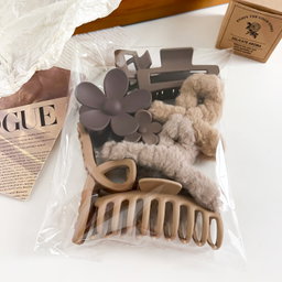 Claw clip set-7 piece 