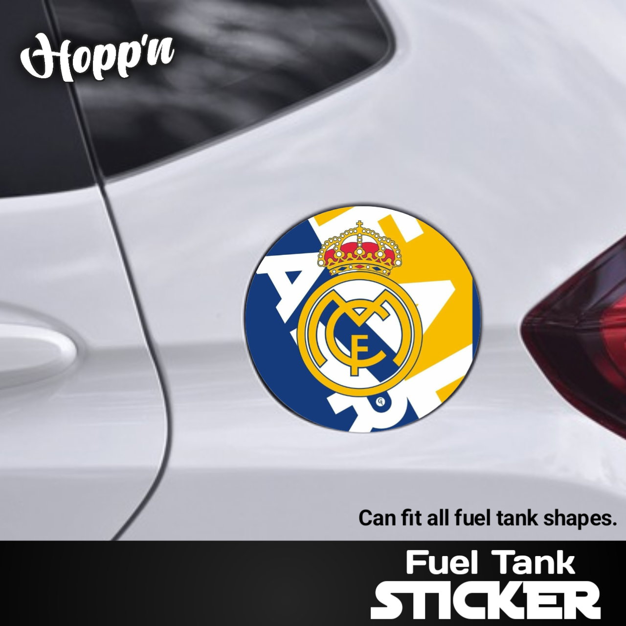 Real Madrid Fuel Tank Sticker(s)_2