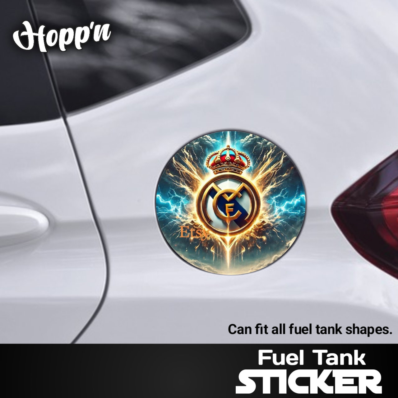 Real Madrid Fuel Tank Sticker(s)_6
