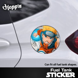 Naruto Rasingan Fuel Tank Sticker 