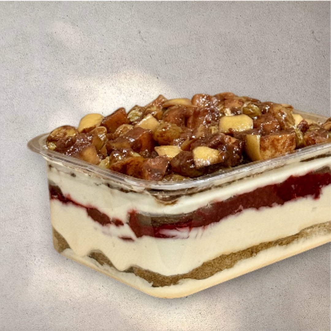 Apple Raspberry Tiramisu