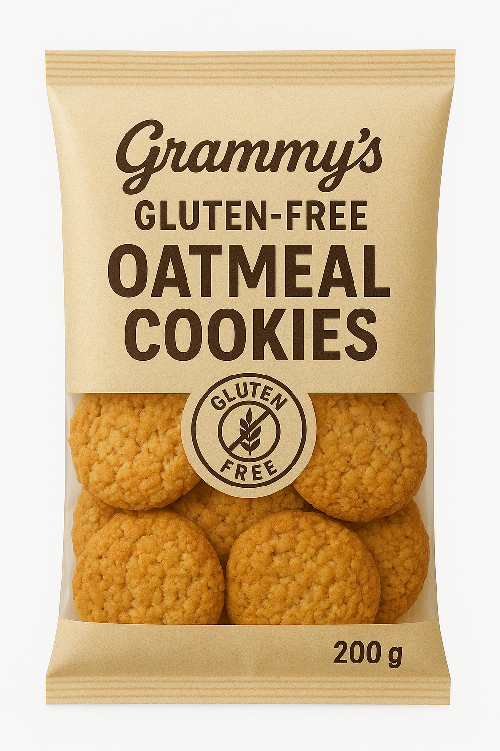 Gluten Free Oatmeal Cookies _0