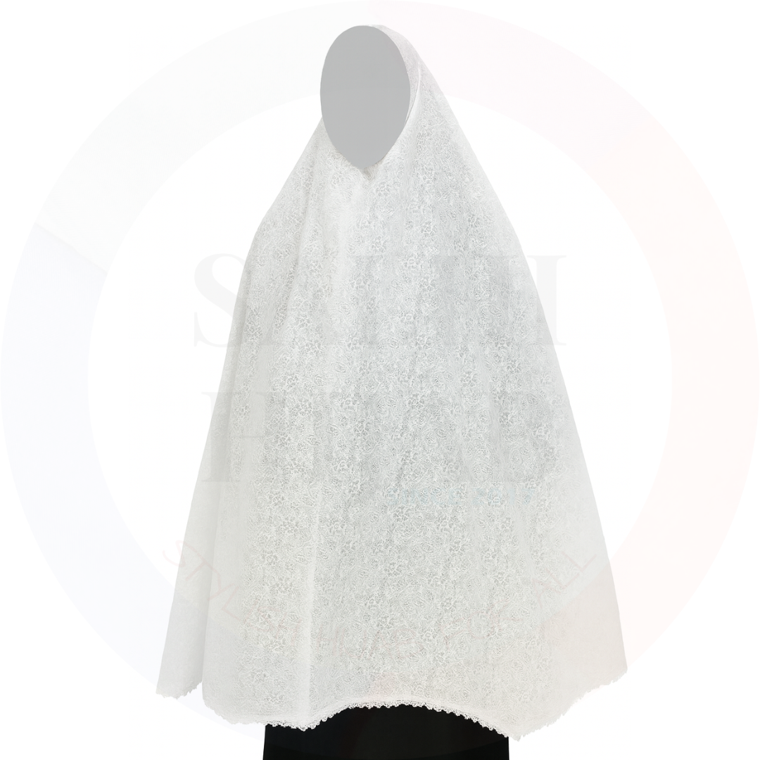 Classic White Prayer Hijab