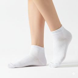 [10066] - 3 Pairs Men’s Cotton Blend Crew Socks – Odor-Resistant, Breathable & Everyday Comfort 