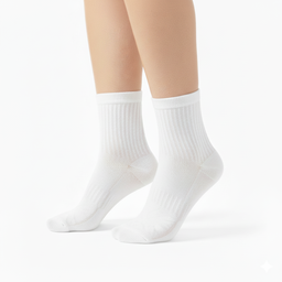 [10080] - 3 Pairs Men’s High-Cotton High-Cut Crew Socks – Odor-Resistant, Breathable & Everyday Comfort 