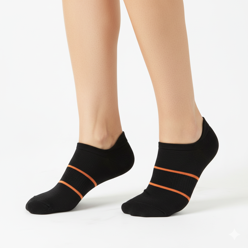 [10160] - 5 Pairs Men’s Cotton Blend Low-Cut Ankle Socks – Soft, Breathable & Minimal _1