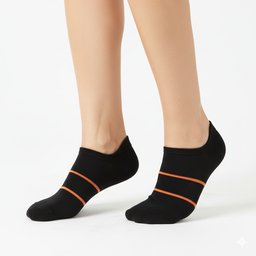 [10160] - 5 Pairs Men’s Cotton Blend Low-Cut Ankle Socks – Soft, Breathable & Minimal 