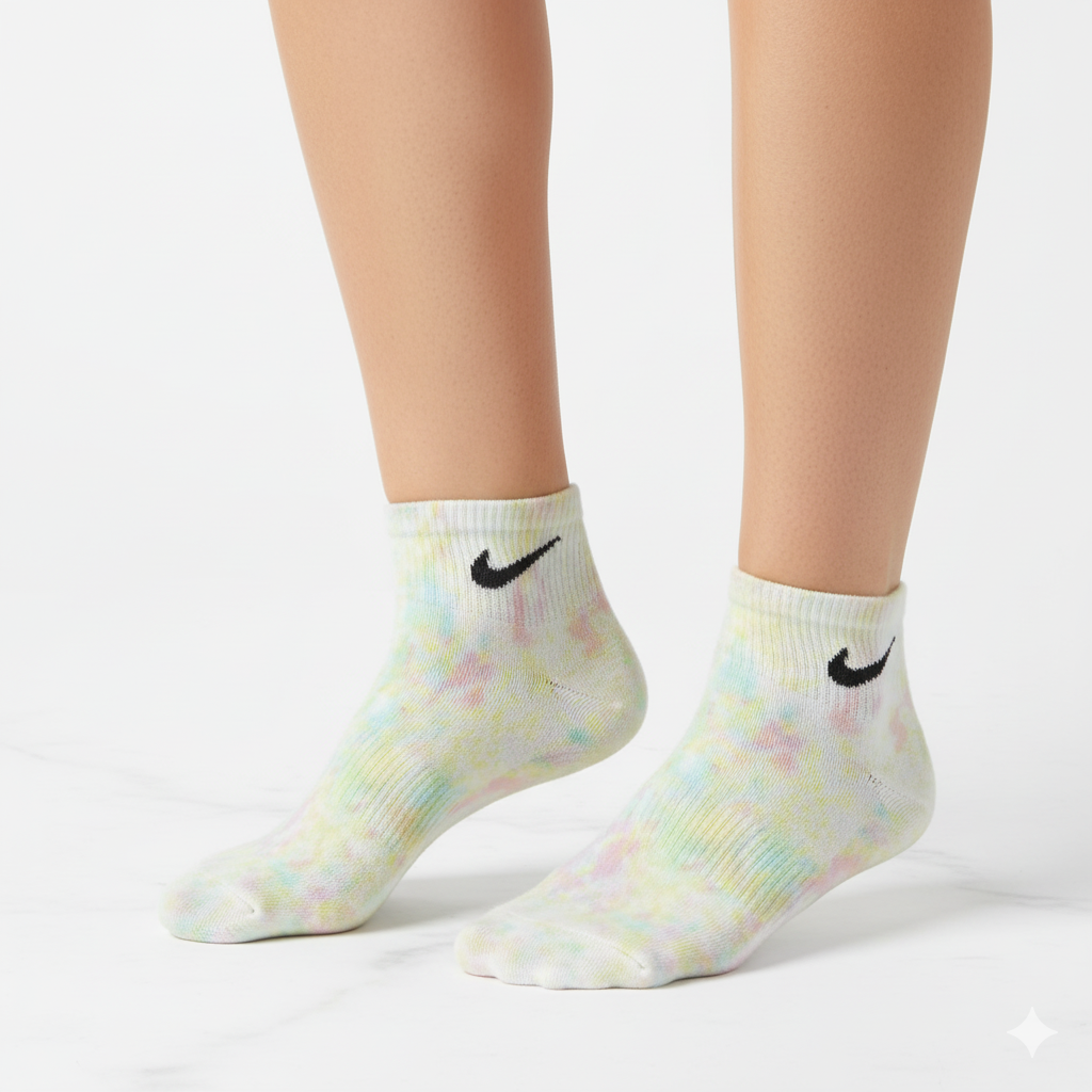 [10162] - 3 Pairs Women’s Cotton-Nylon Low-Cut Ankle Socks – Breathable, Sweat-Absorbing & Minimal _0