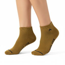 [10173] - 5 Pairs Men’s Cotton Blend Low-Cut Ankle Socks – Breathable, Sweat-Absorbing & Minimal 