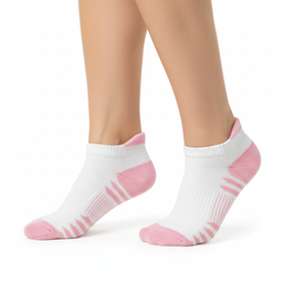 [10210] - 5 Pairs Women’s Low-Cut Cotton Socks – Soft, Breathable & Versatile 