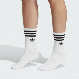 [10239] - 3 Pairs Men’s High-Cut Cotton Socks – Trendy, Breathable & Versatile 
