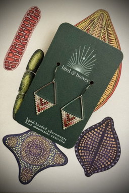 Mini Aztec Earrings 