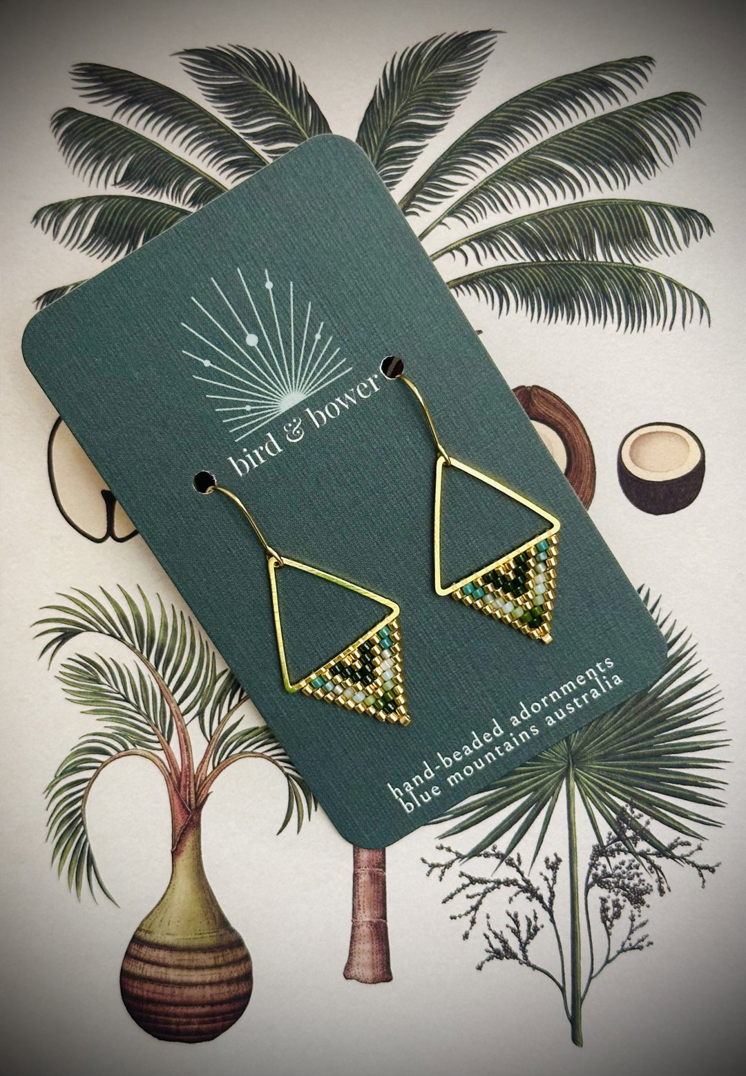 Mini Aztec Earrings